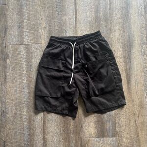 Men's Classic Black Cargo Shorts